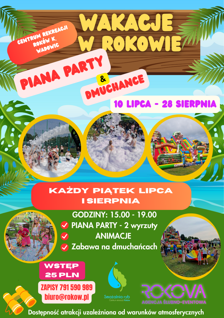 WAKACJE W ROKOWIE